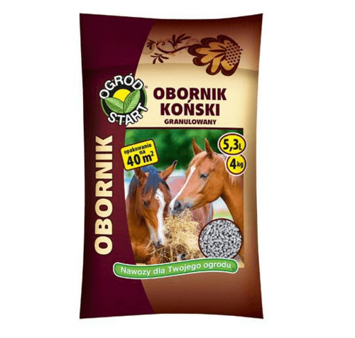 Ogród obornik koński granulowany 4kg