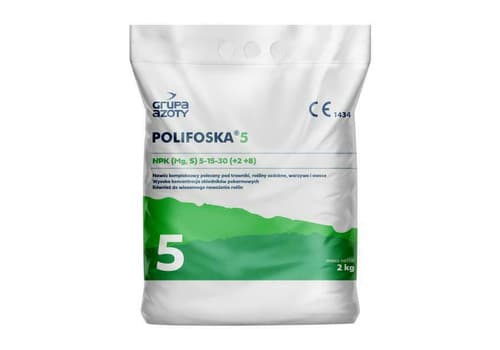 Ogród Polifoska Plus NPK 5:15:30 nawóz mineralny 2kg