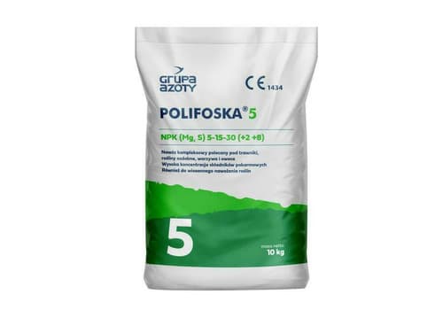 Ogród polifoska plus NPK 5:15:30 10kg
