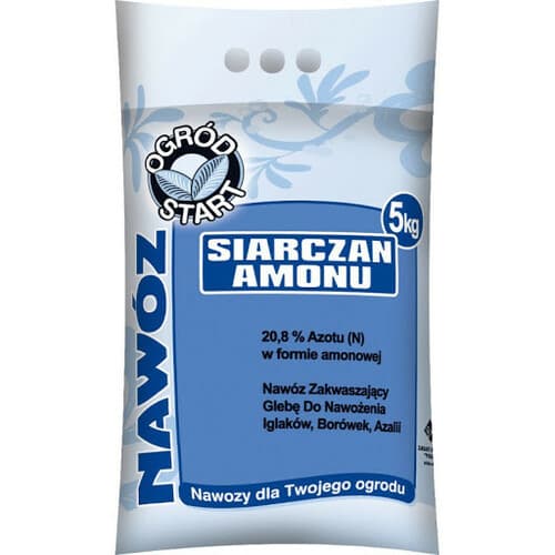 Ogród siarczan amonu (zakwaszający)   5kg