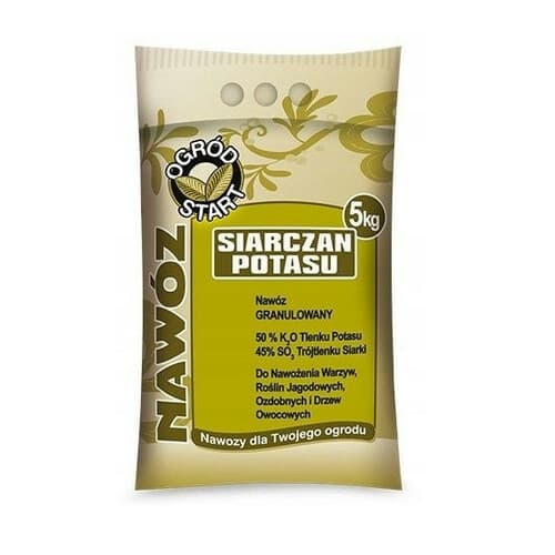 Ogród siarczan potasu 2kg granulat