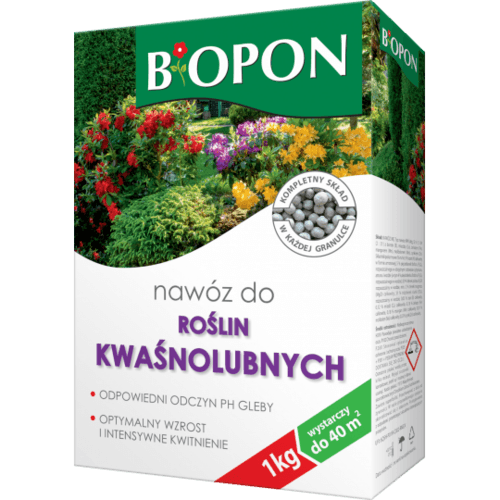 Biopon nawóz rośliny kwaśnolubne 1kg