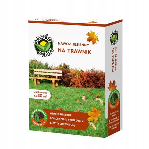 Ogród jesienny trawnik   1kg karton