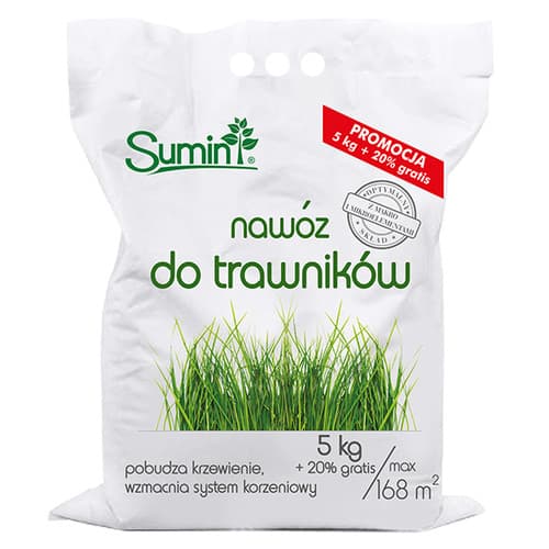 Sumin nawóz do trawnika  5kg + 1kg GRATIS
