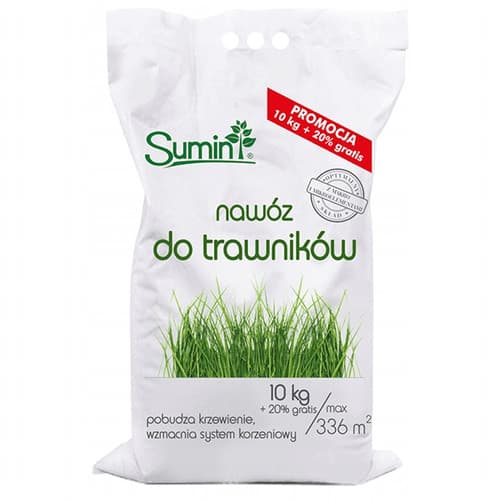 Sumin nawóz do trawnika 10kg + 2kg gratis
