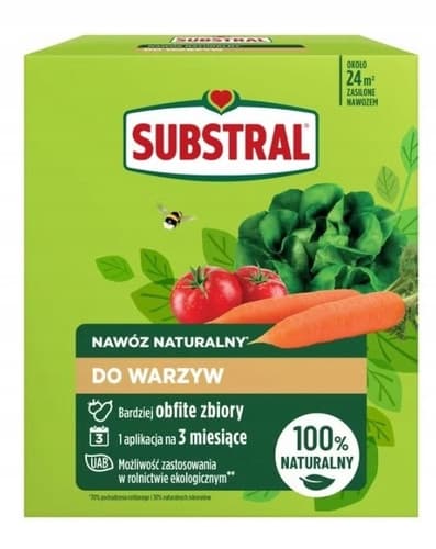 Substral nawóz naturalny WARZYWA 1.2kg