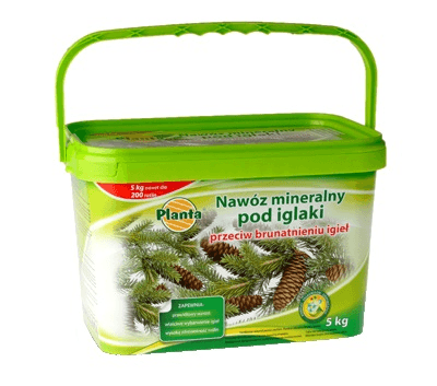Planta nawóz przeciw brunatnieniu igieł 5kg wiaderko