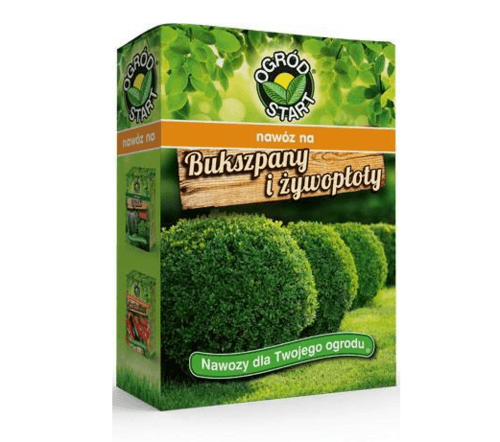 Ogród bukszpany/żywopłoty 1kg nawóz wieloskładnikowy w kartonie