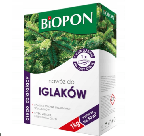 Biopon nawóz długodziałający iglak 1kg