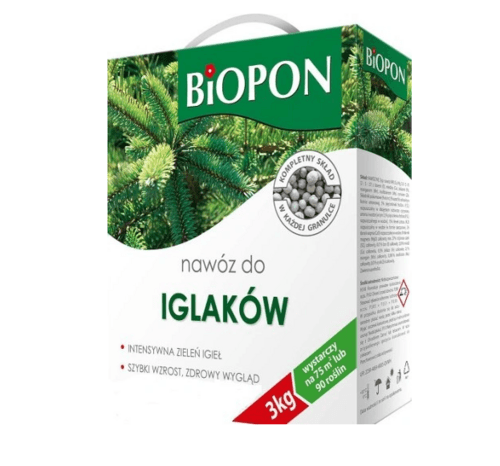 Biopon nawóz do iglaków 3kg