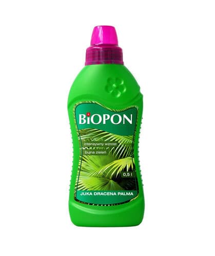 Biopon płynny nawóz do juk, palm i dracen 0.5l