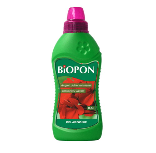 Biopon płyn do pelargonii 1l nawóz mineralny do kwiatów