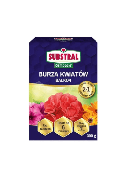 Substral Osmocote nawóz 2w1 długodziałający Burza Kwiatów 300g