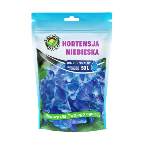 Ogród 250g hortensja niebieska rozpuszczalny