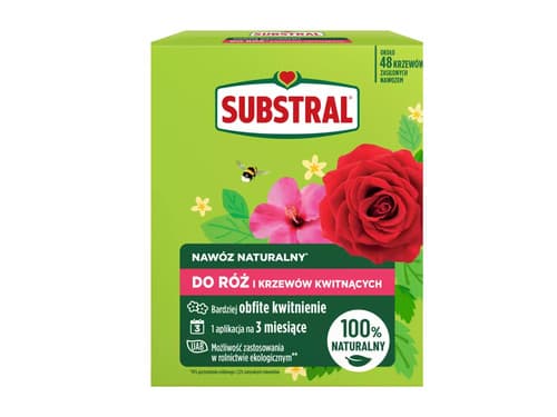 Substral nawóz naturalny RÓŻA / KWIATY 1.2kg