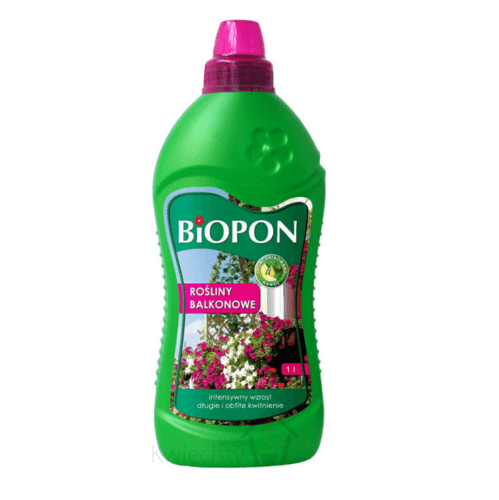 Biopon płyn nawóz do roślin balkonowych 1l mineralny