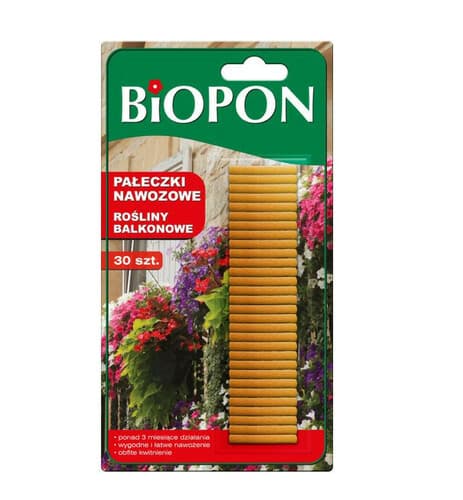 Biopon pałeczki nawozowe balkonowe