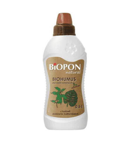 Biopon biohumus rośliny zielone 1l