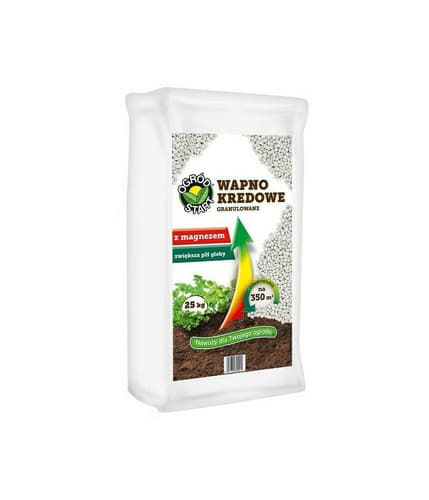 Ogród wapno kredowe ogrodowe 25kg