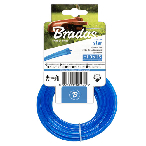 Bradas Żyłka gwiazdka 2.0x15m