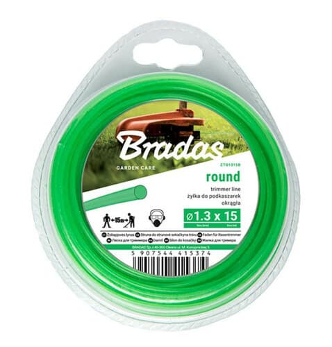 Bradas Żyłka okrągła 2.4x15m