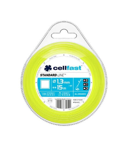Cell-Fast żyłka tnąca kwadrat 1.3mmx15m