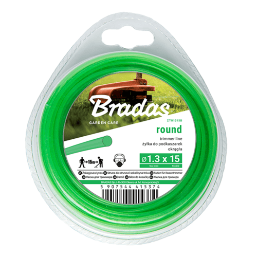 Bradas Żyłka okrągła 1.3x15m