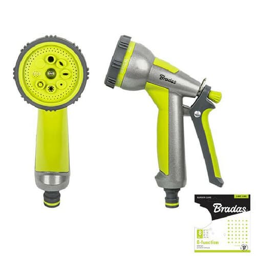 Bradas pistolet metalowy 8-funkcyjny LE5108