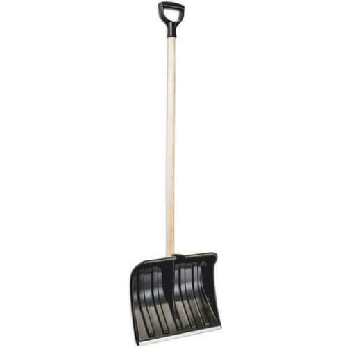 JOLMET Łopata do śniegu z trzonkiem drewnianym 40cm