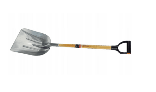 Schmith łopata aluminiowa z drewnianym