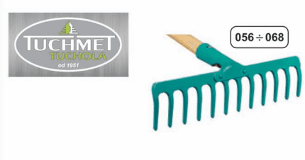 Tuchmet grabie 18 zębne nitowane 0101
