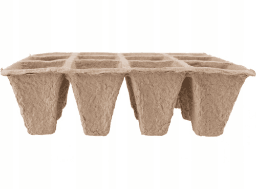 Doniczka prostokątna do rozsad Planta 3x4 cm 10 szt.