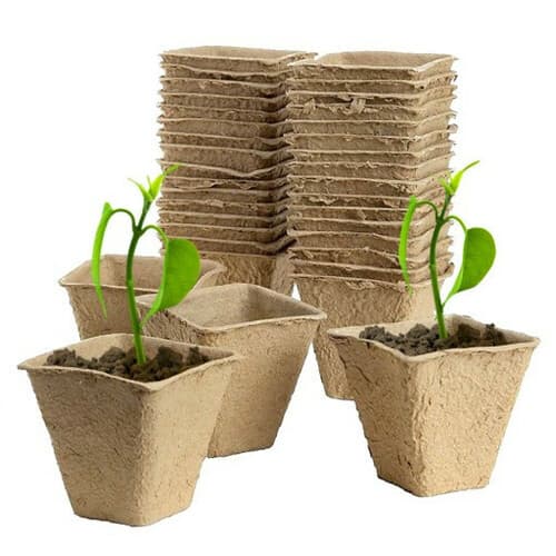 Doniczki torfowe 5x5cm 72szt