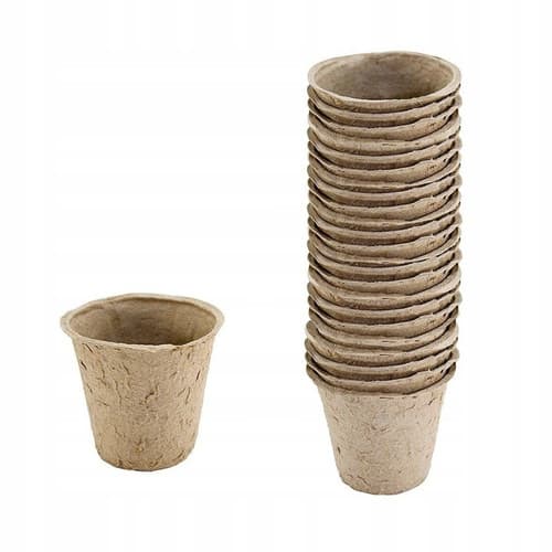 Doniczki torfowe 8x8cm 24sztuki