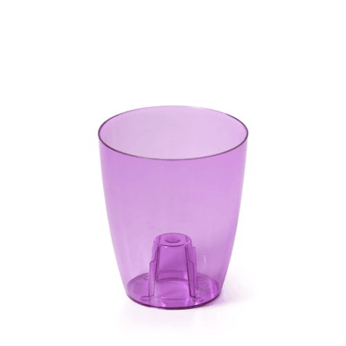 Doniczka Coubi 160 fioletowy transparentny