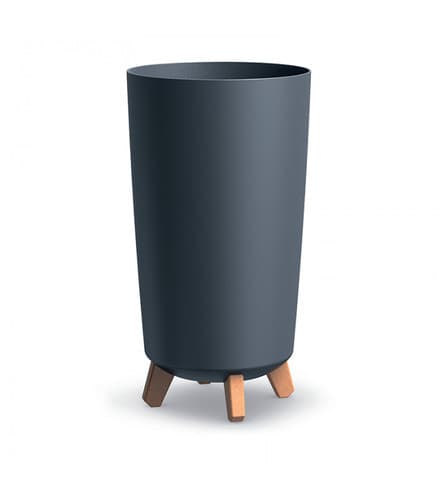 Doniczka Gracia Tubus Slim 240 antracyt