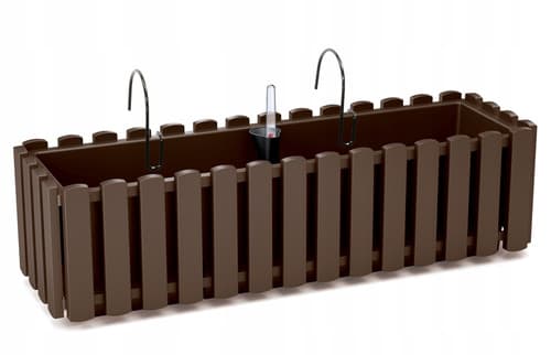 Skrzynka balkonowa Boarde  Fence 600 brąz