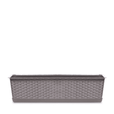 Skrzynka balkonowa Ratolla Set 600 mocca