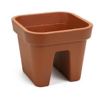 Donica balustradowa lobelia 29cm ceglast