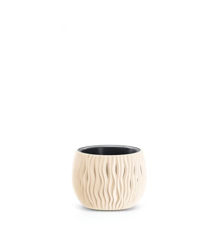 Doniczka Bowl Sandy 180 krem