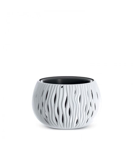 Doniczka Bowl Sandy 240 biała