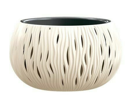Doniczka Bowl Sandy 480 krem
