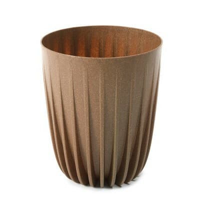 Doniczka Mira eco wood 250mm naturalne drewno