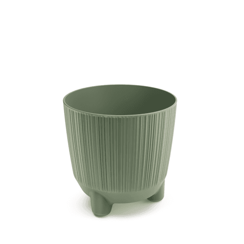 Doniczka Ryfo N 110 ziemisty zielony