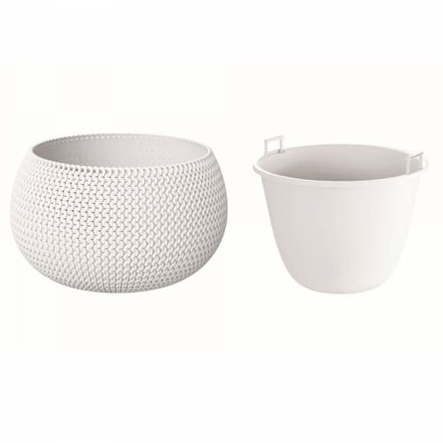 Doniczka Splofy Bowl 290 biała