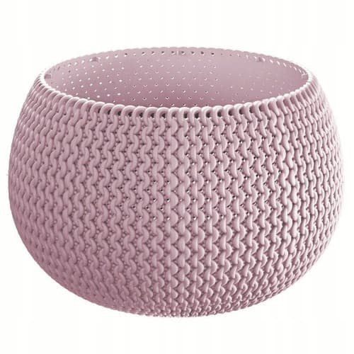Doniczka Splofy Bowl 370 jagodowy jasny