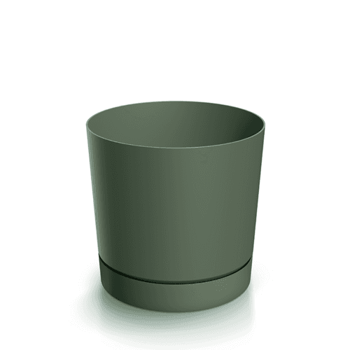 Doniczka Tubo 240 mm, zielona pinia, nowoczesny design
