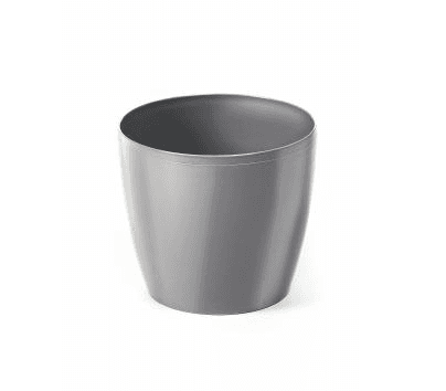 Doniczka magnolia 12cm srebrny metalik