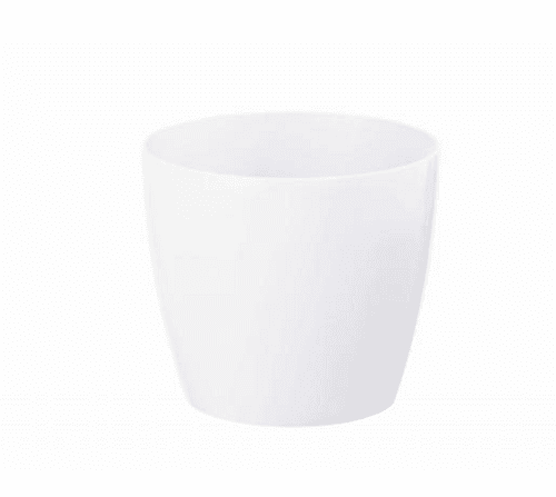 Doniczka magnolia 13.5cm biała