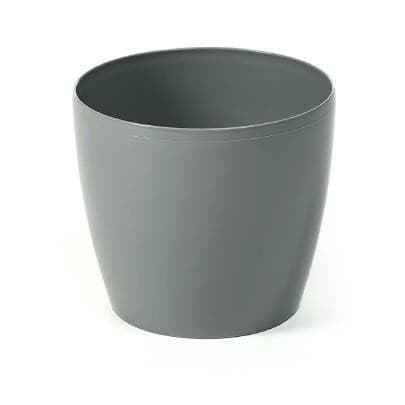 Doniczka magnolia 15.5cm szara